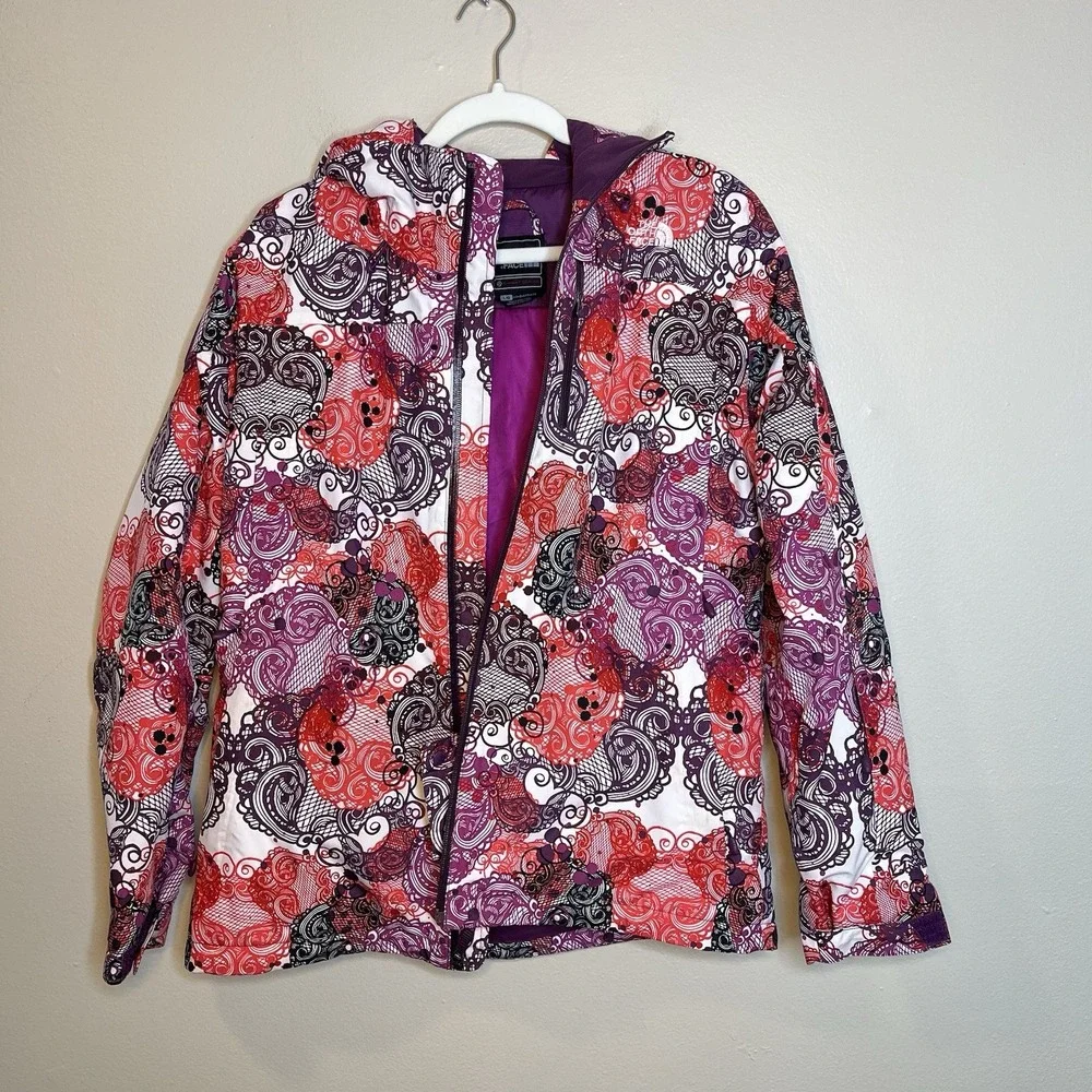North Face Coat Jacket Summit Series‎ Hyvent Winter Ski Snowboard Pattern Vented
